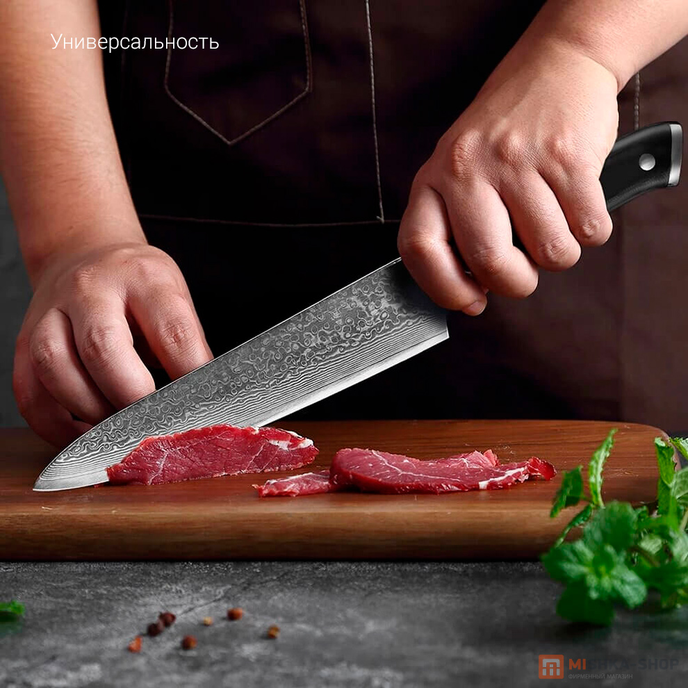 Набор ножей Xiaomi Spetime Damascus 6-Pieces Kitchen Knife Set (6 ножей) (DA05KN6)