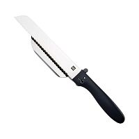 Нож для нарезки хлеба Huo Hou Bread Knife Black (Черный) — фото